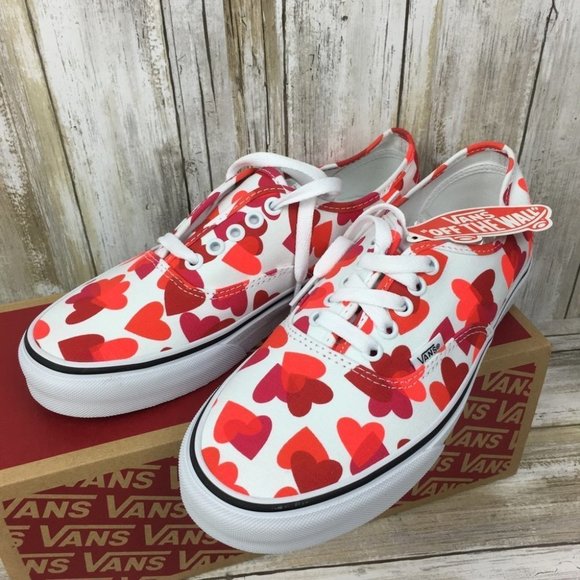 💕💕Vans Authentic Valentines hearts W Sneakers❤️ - Picture 5 of 12